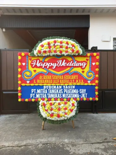Papan Bunga Pernikahan semarapura kauh